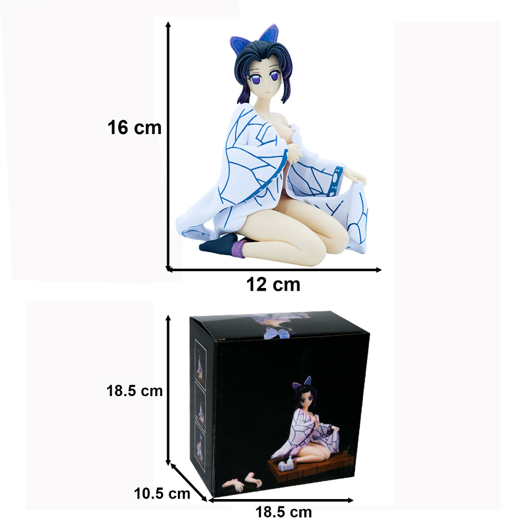 Demon Slayer Kimetsu No Yaiba Kochou Shinobu Cast Off Action Figure