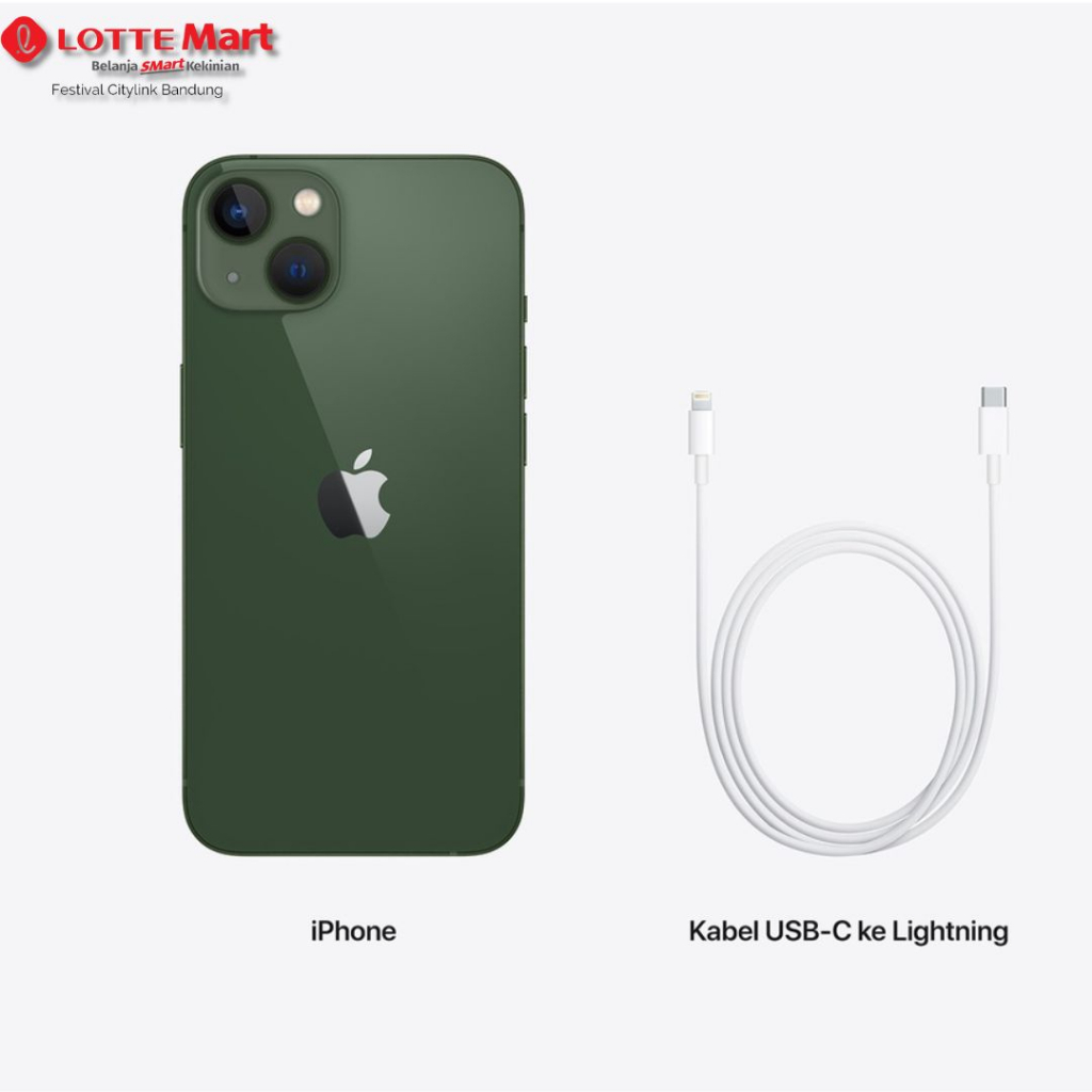 Apple 13 128gb New segel dan Garansi Resmi iBOX