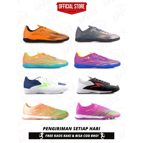 SPECS SEPATU FUTSAL ACCELERATOR LIGHTSPEED - SPECS METASALA HANZO - SPECS ACCELERATOR NERVE PRO