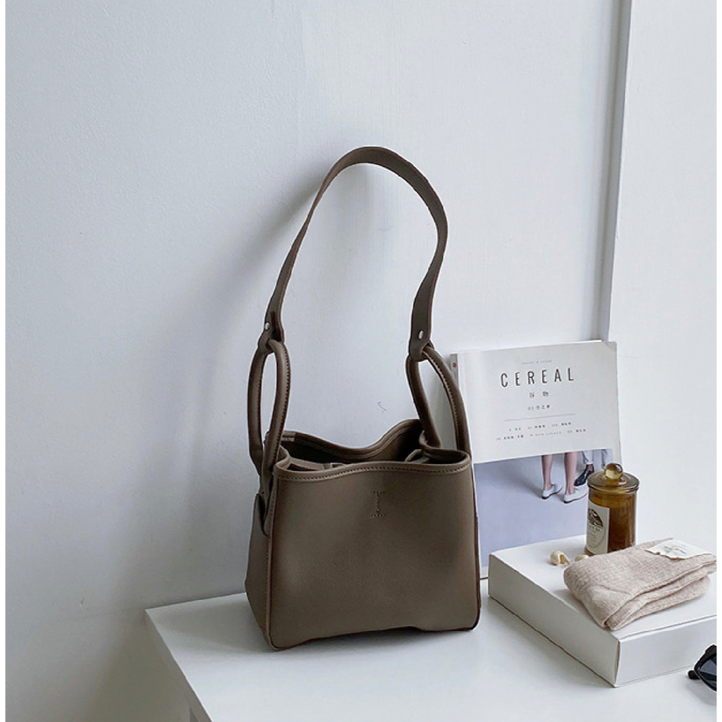 NAOMI - PROMO 5 COLOURS - Zora Bag Import - Shoulder Bag - Tas Import - tas Fashion - daily use bag - Tas Shoulder Kulit Sintetis - Big Size Fashion Bag Wanita - Tas Kerja - hana bag - kami bag - tas naomi