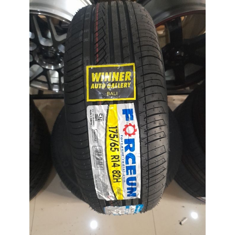 BAN MOBIL MURAH TOYOTA AGYA CALYA 175/65 R14 FORCEUM RADIAL ECOSA - BAN MOBIL TUBLES BALI