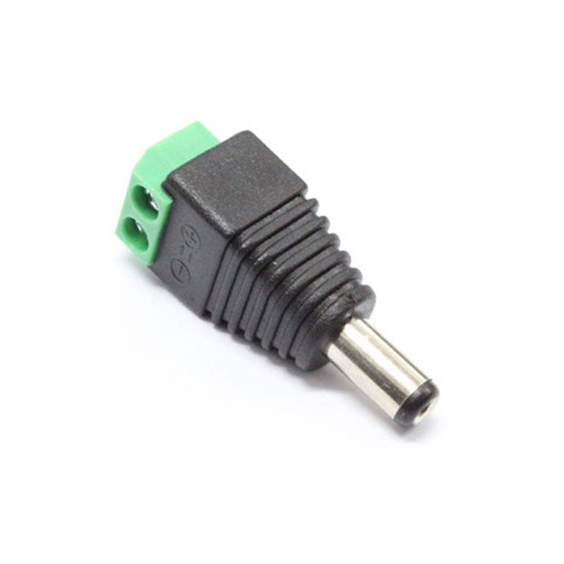 Jack DC CCTV Adaptor Power Socket Male 2.1x5.5mm