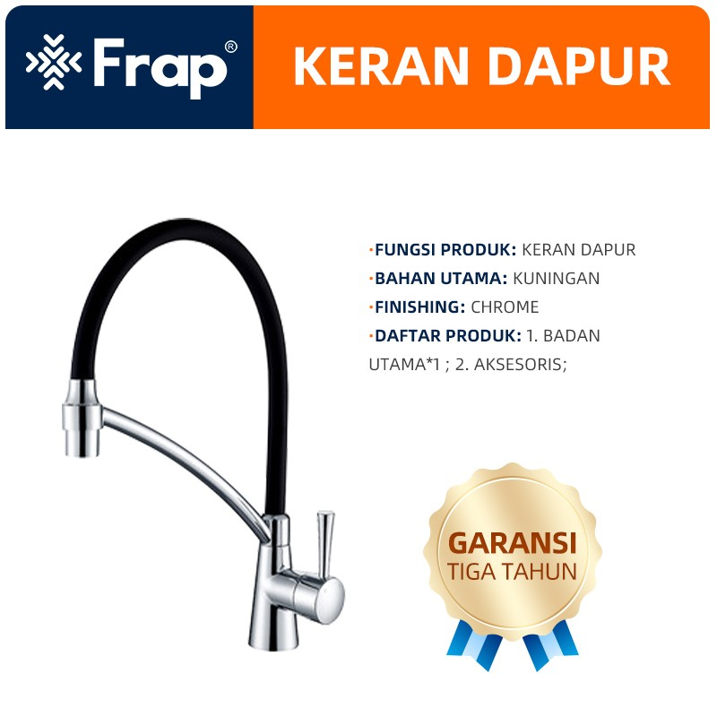 Single Lever Kitchen Mixer / Keran Dapur Panas Dingin fleksibel IF1052