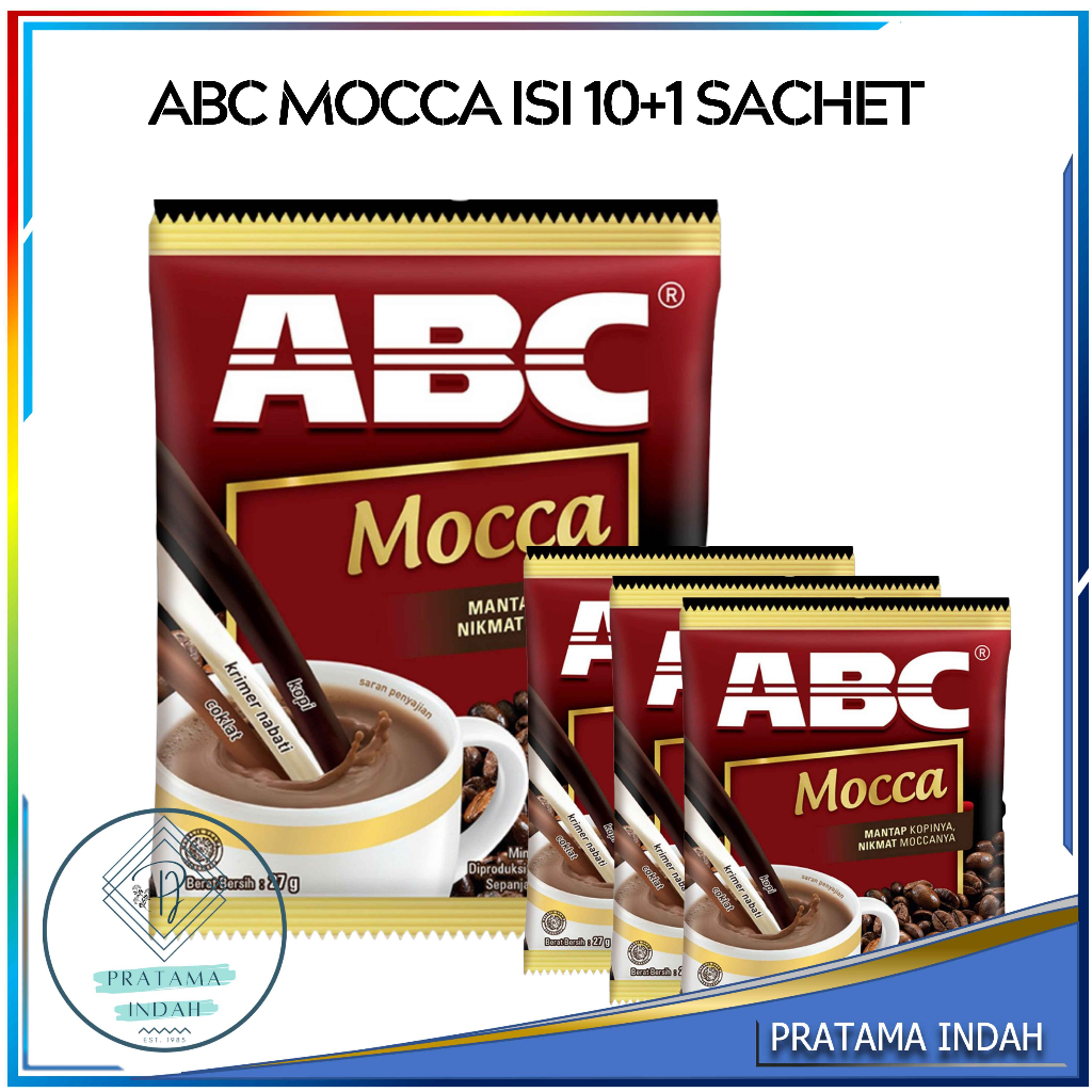 

KOPI ABC MOCCA RENCENG 10 SACHET 27 GR - GROSIR & ECERAN