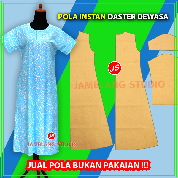 Pola Instan Daster Dewasa