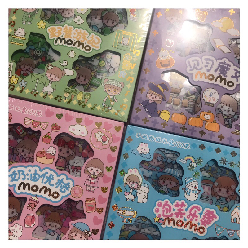 

(Dream 2) 100 pcs Momo sticker set by dreamiesstuffs