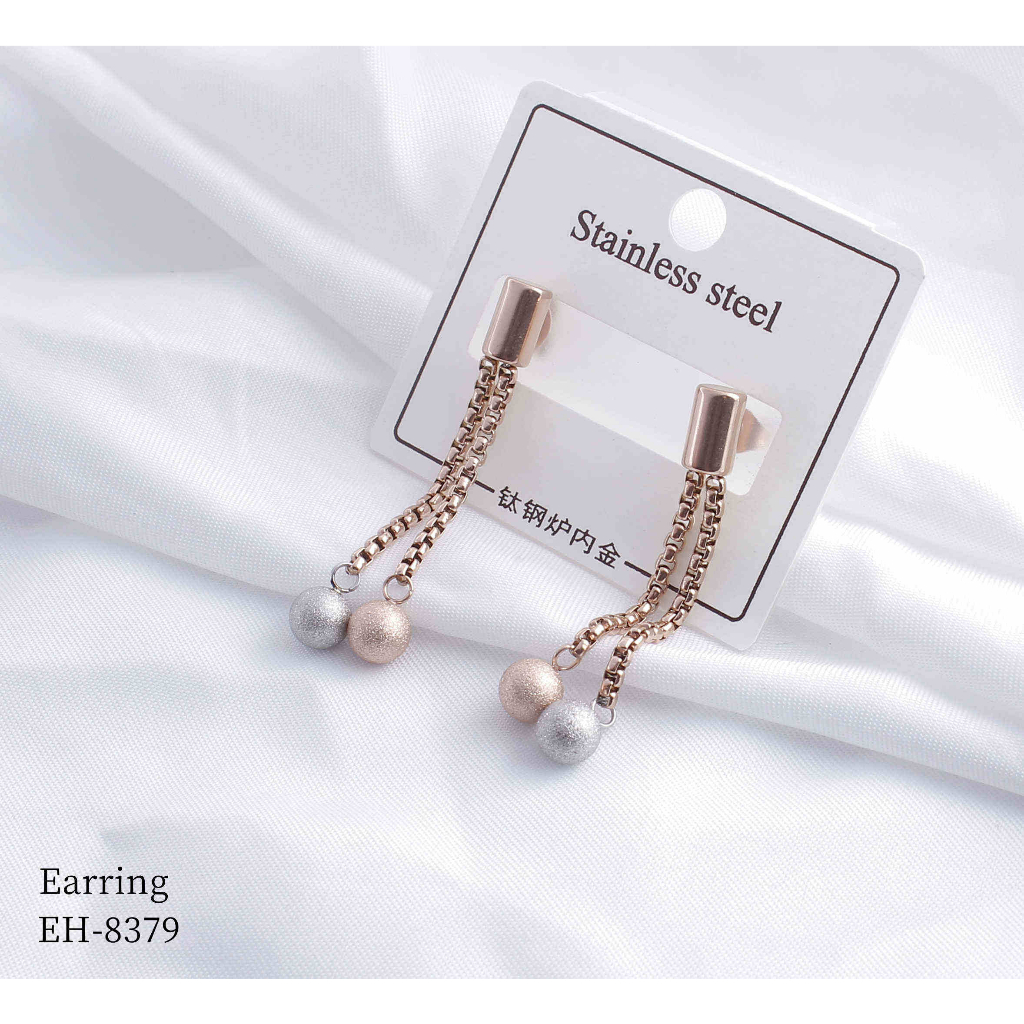 Anting Titanium  Perhiasan Cantik Fashion 0003/8379