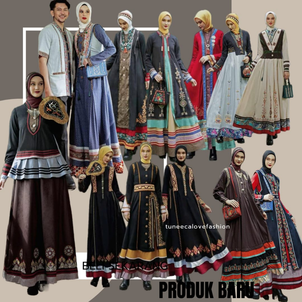 GAMIS KLAMBY TUNEECA T-0223 LEBARAN