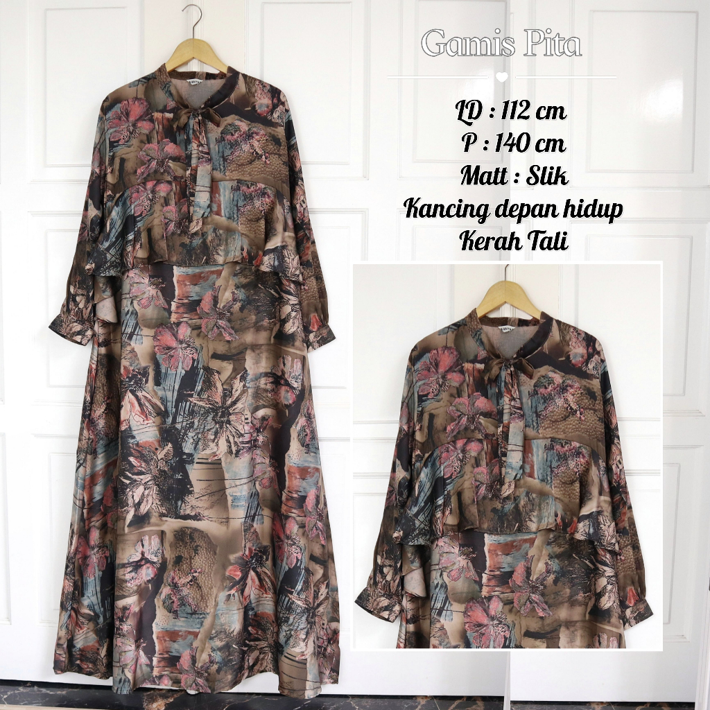 IZANY Gamis Jumbo Silk Armani Premium