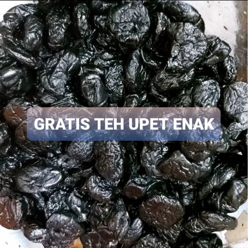 

Manisan Plum Basah Tanpa Biji 250gr GRATIS TEH UPET ENAK KHAS CIREBON