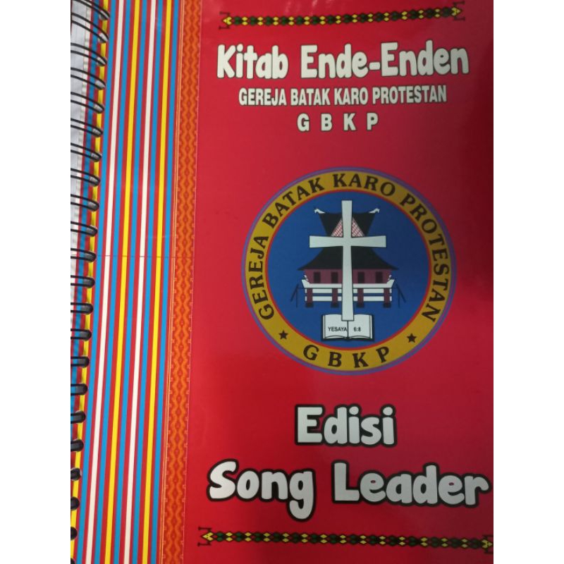 Kitab ende enden song leader GBKP