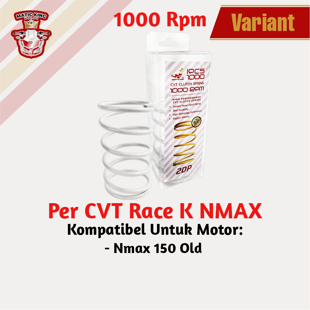 Per CVT Puli Pully Racing B65 Aerox Nmax New Lexi 125 150 155 Race K 1000 RPM