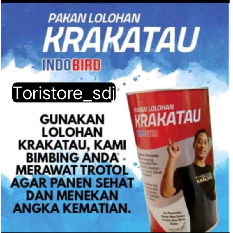 Krakatau pakan lolohan 150 gr