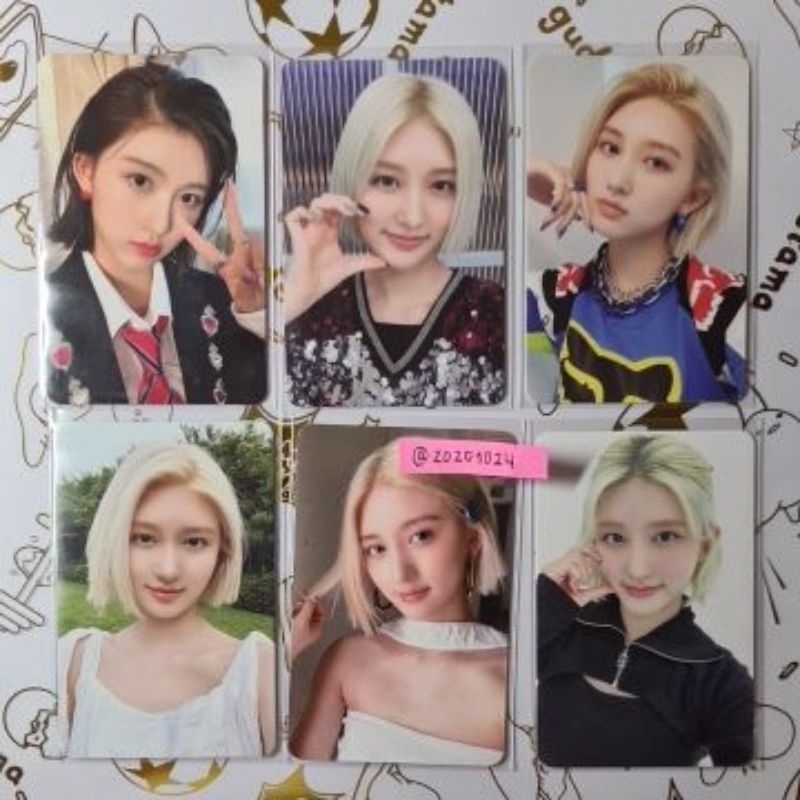 [READY STOCK] IVE OFFICIAL GAEUL AFTER LIKE LOVE DIVE AFLI PC PHOTOCARD VER 1 VER 2 VER 3 MUKOR ELEV