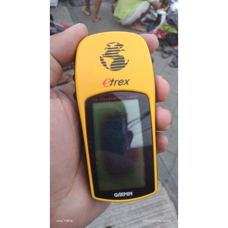 GPS Garmin Etrex 12 Channels Second Bahan LCD Burn Masih nyala Body Mulus