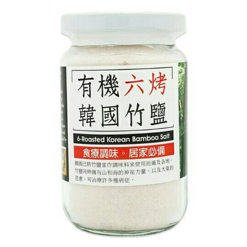 MH Organic Korean Bamboo Salt 6 Roasted 200gr