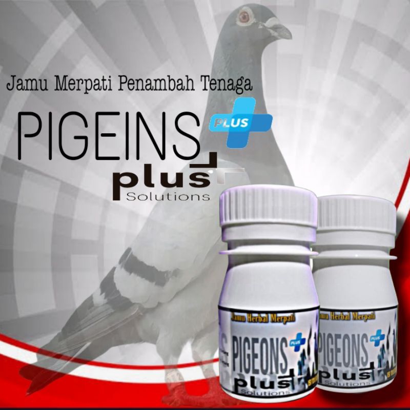 PIGEON PLUS ISI 100 BUTIR JAMU HERBAL MERPATI EXTRA POWER pil sarang walet liur walet madu klenceng 