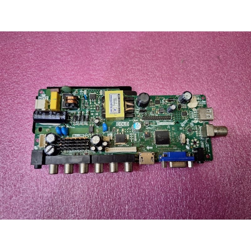 MB / Mainboard / Motherboard / Mesin Tv Akari 24V89