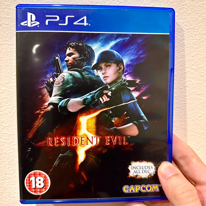 Resident Evil 5 Ps4 Ps5 Kaset Game Original Sony Playstation ps 4 5 Games residen evil5 zombie zombi