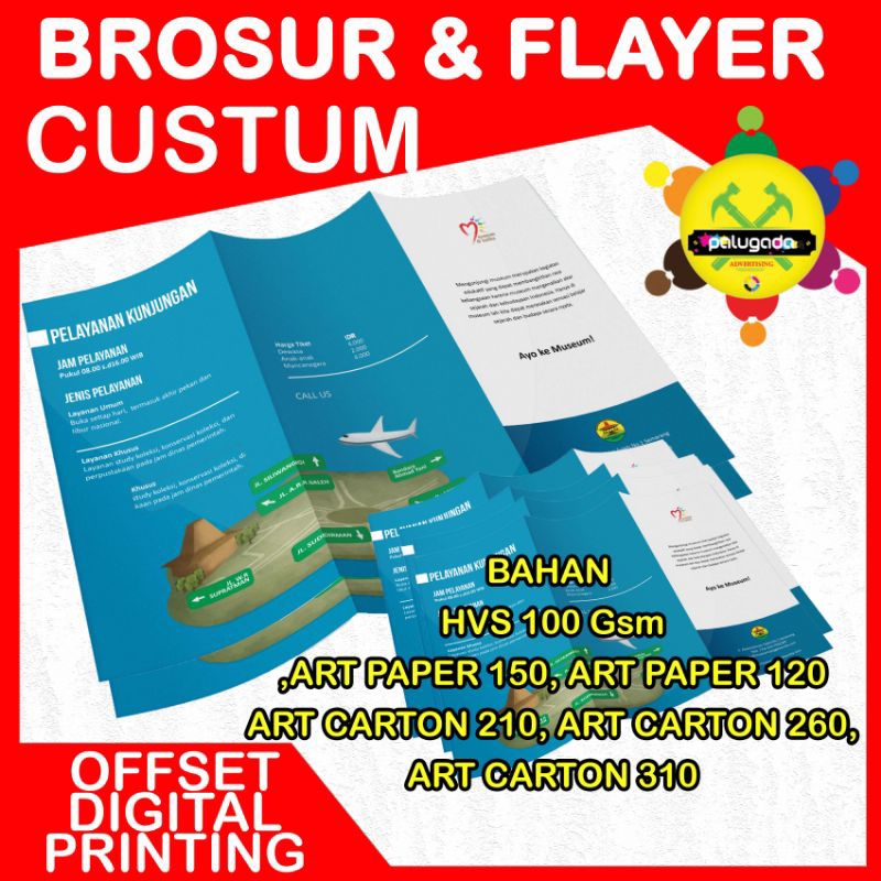 

brosur dan flayer A4