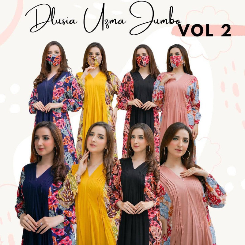 DLUSIA DRESS UZMA VOL. 2.