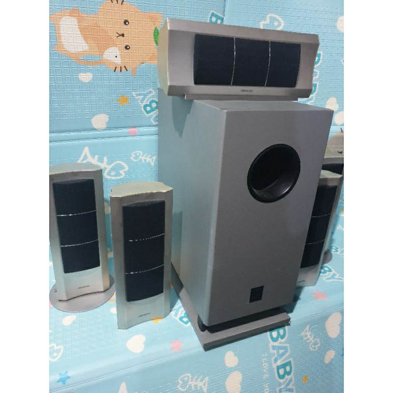 speaker set subwoofer home theater  onkyo , 𝗕𝗔𝗖𝗔 𝗗𝗘𝗦𝗞𝗥𝗜𝗣𝗦𝗜!!!