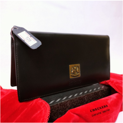 Dus/Box Pendek dan Panjang untuk Dompet Checkers Hitam