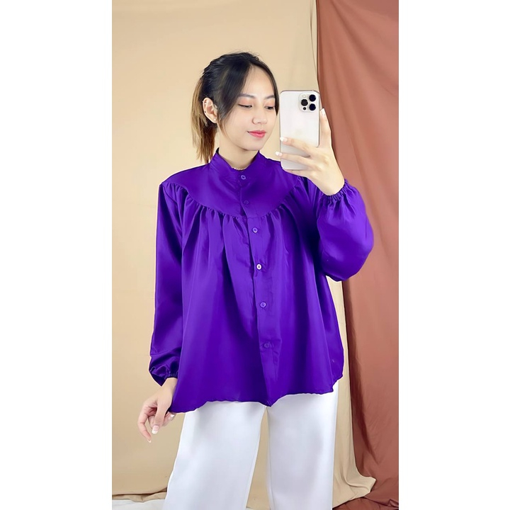 RASHIFA SHIRT BLOUSE / KEMEJA BLOUSE OVERSIZE