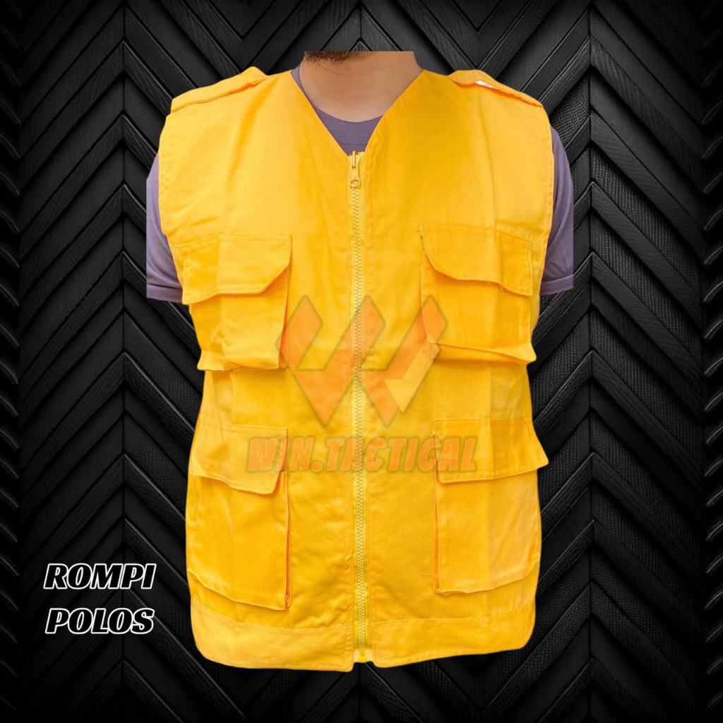 Rompi / Rompi Lapangan Outdoor Multifungsi / Rompi Cargo / Rompi Tactical