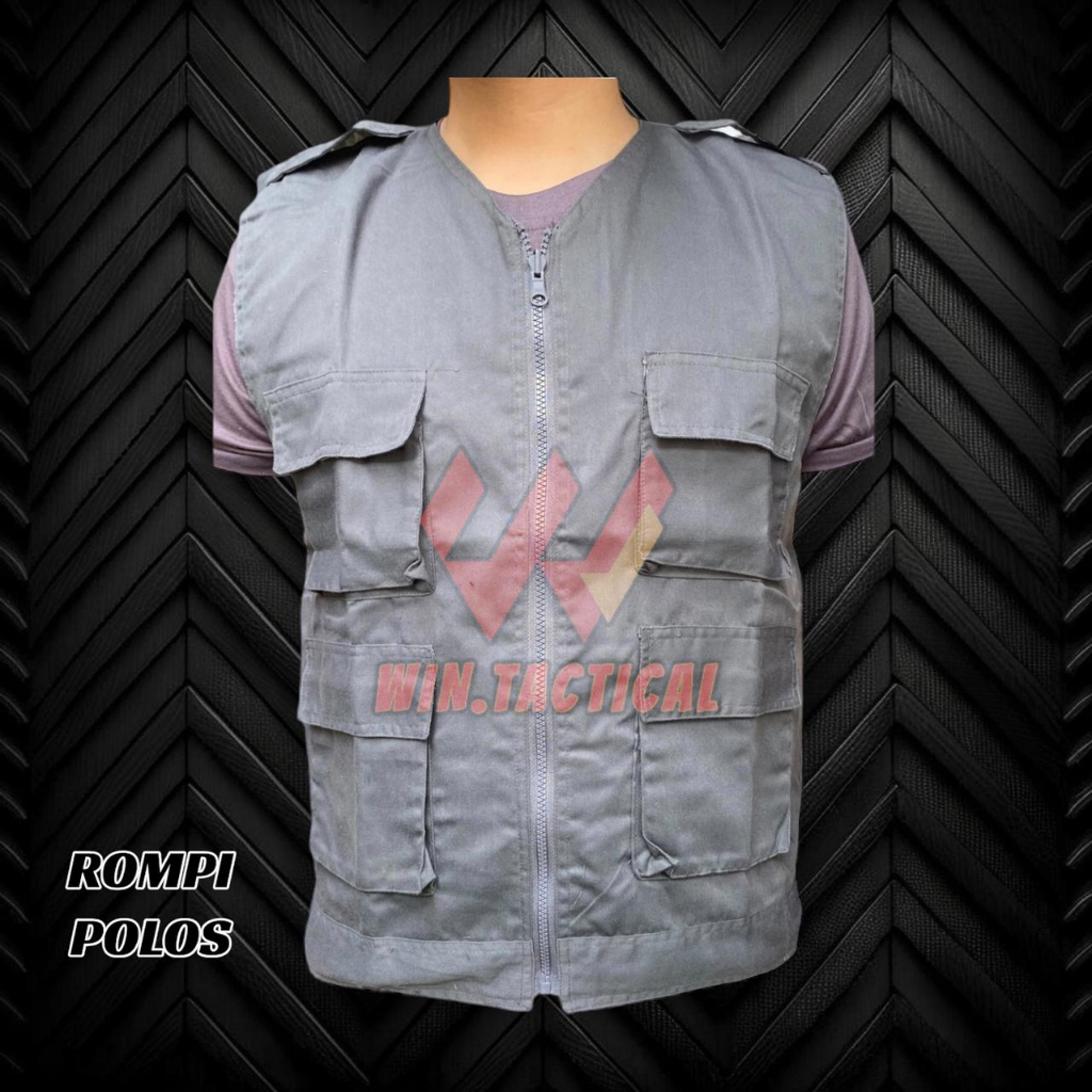 Rompi / Rompi Lapangan Outdoor Multifungsi / Rompi Cargo / Rompi Tactical