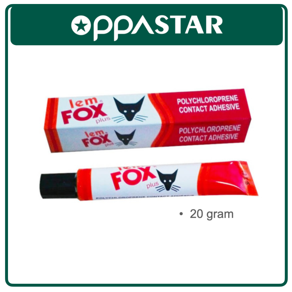 

Lem Fox Plus 20 Gram Murah Polychloroprene