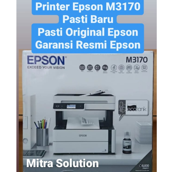 PRINTER EPSON M3170 WIRELESS MONOCHROME M 3170 M-3170