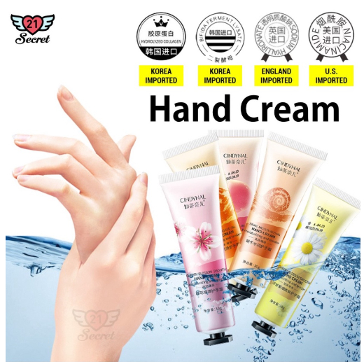 CINDYNAL Moisturizing Hand Cream Lotion 30G