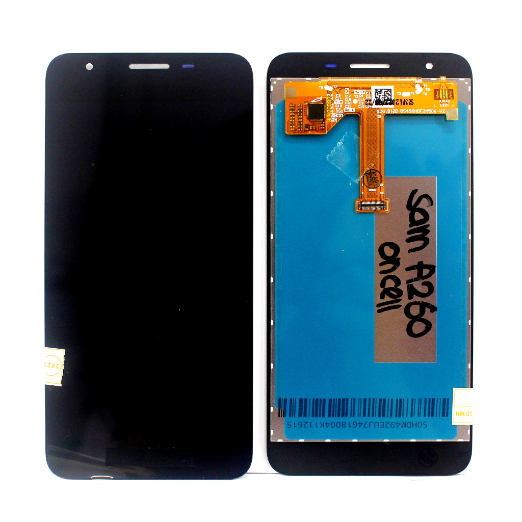 LCD LAYAR GAMBAR SAM A260 + TS_ HITAM INCELL IN5 GALAXY A2 CORE 2019 A260G SM-A260DS