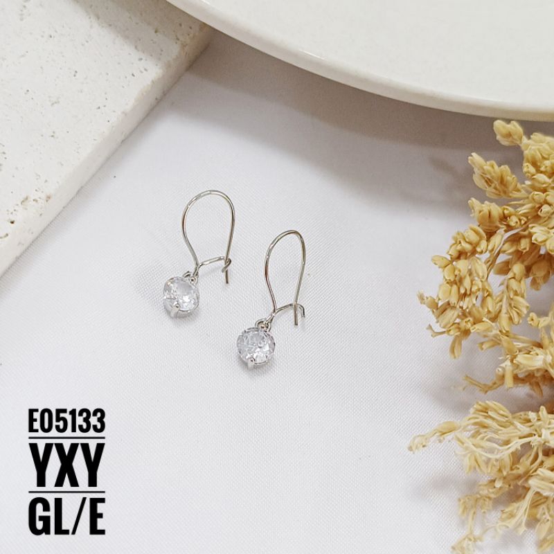 Anting Yaxiya Zircon Silver E05133