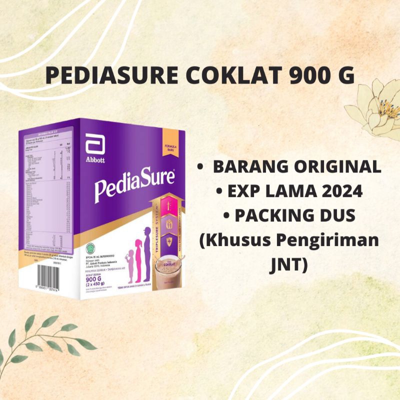 

PEDIASURE TRIPLESURE COKLAT 900G