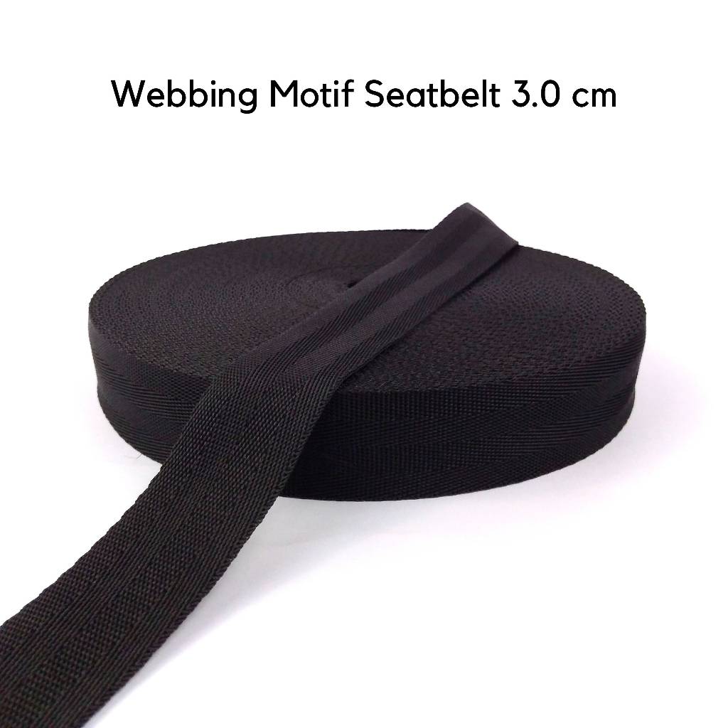 Tali Webbing / Bisban Motif Seatbelt 3.0 cm