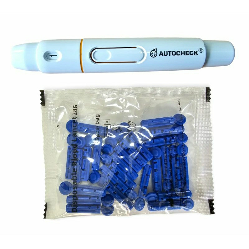 Autocheck Lancing device + lancet 25pcs