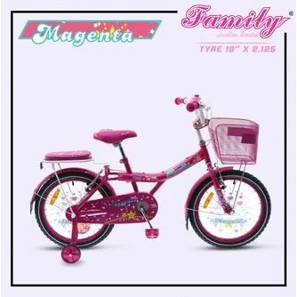 Sepeda Anak Family Mini / CTB Magenta sepeda anak sepeda sekolah sepeda anak perempuan - onlinepratama88