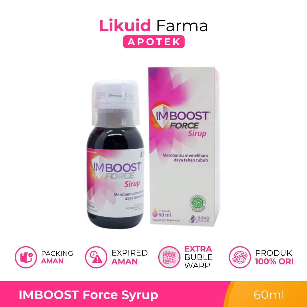 Imboost Kids / Imboost Force Kids/ Suplemen Anak Untuk Daya Tahan Tubuh