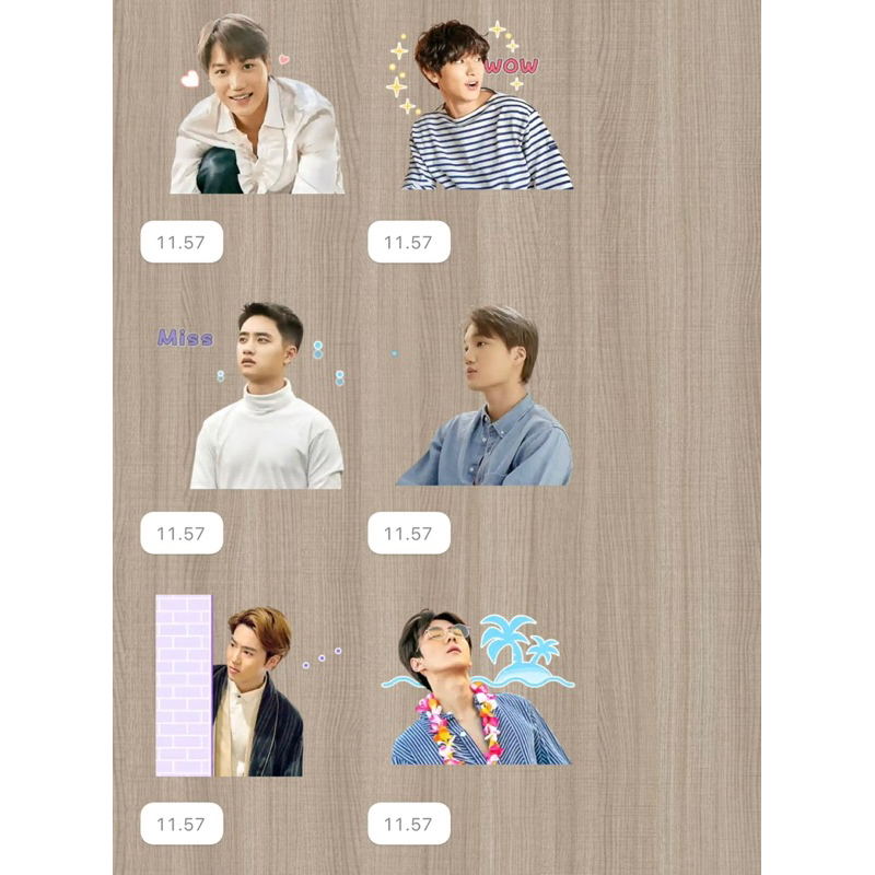 

PAKET STIKER WHATS-APP E ~ X ~ O ( GERAK )