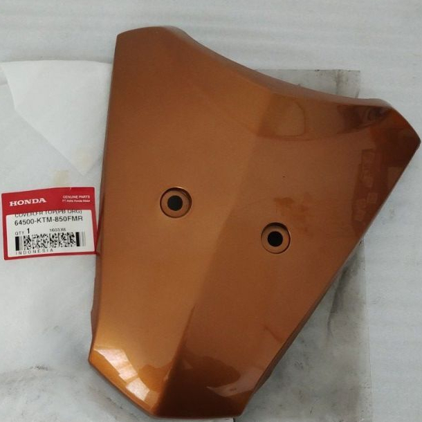 COVER BODY DEPAN / HIDUNG  SUPRA X 125 LAMA  [64500-KTM-850FMR] COKLAT