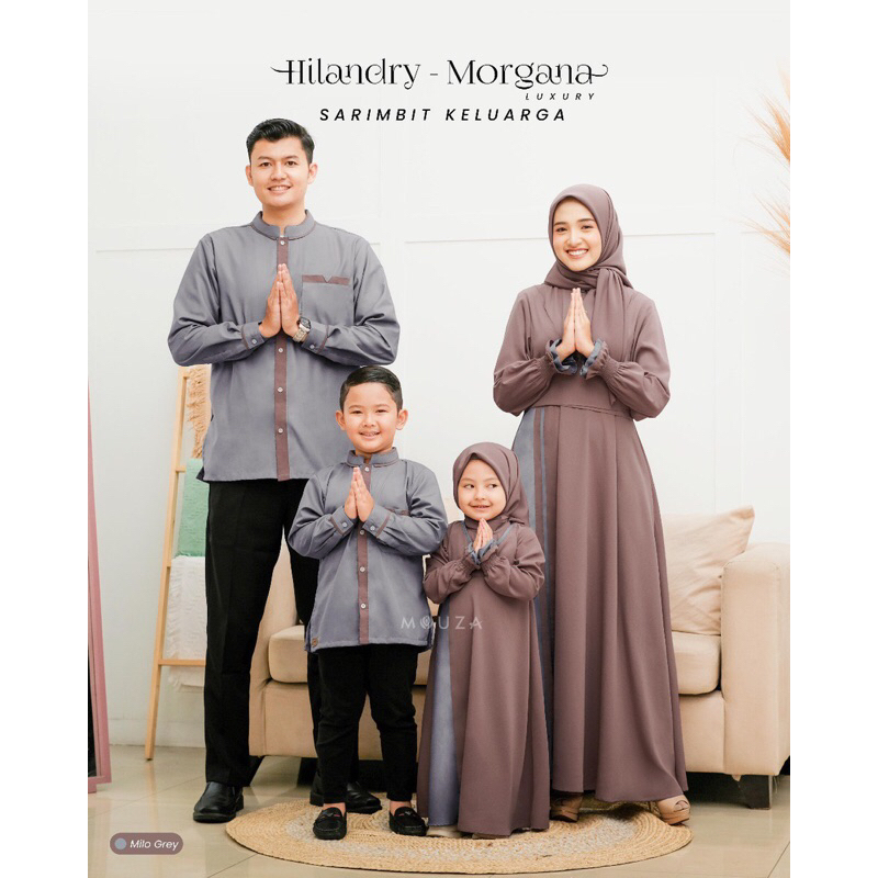 Morgana-Hilandry by Mouza/Sarimbit Lebaran/Sarimbit Keluarga/Sarimbit terbaru/Sarimbit by Mouza