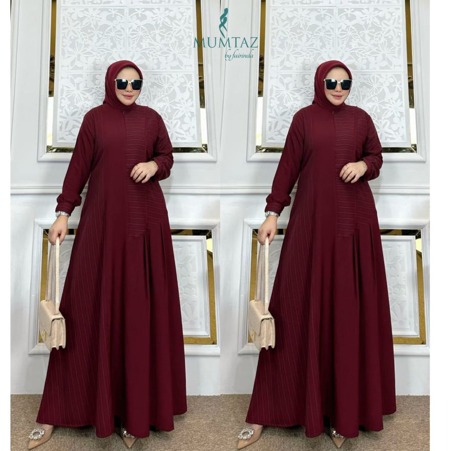 GAMIS JIHAN MUMTAZ LUXURY DRESS MEWAH WANITA OOTD STYLE KEKINIAN