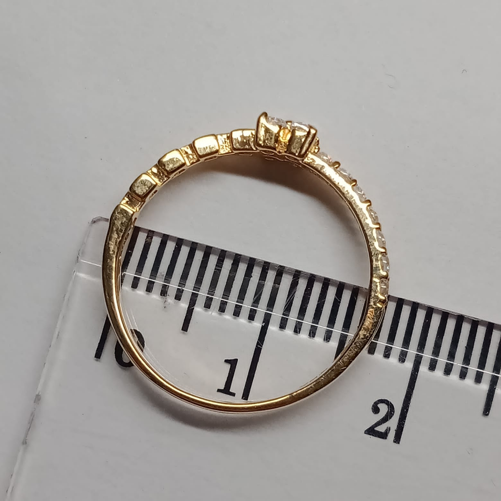 Cincin Emas 17K - 1.25 Gr Kadar 750 - 4690