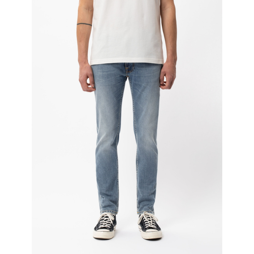 Nudie Jeans Thin Finn Blue Meadow