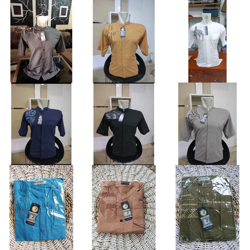 Koko taqwa warna bordir murah