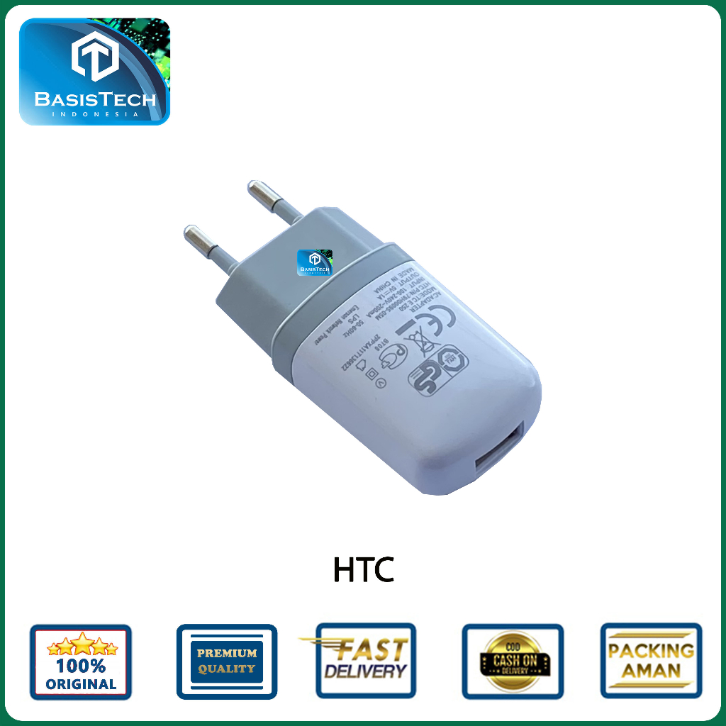 CHARGER CASAN HTC 1A SUPER FAST CHARGING BASISTECH HTC TC-E250