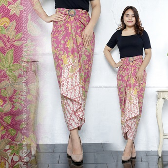 Rok Lilit Batik JUMBO 180X100 Wrap Skirt ZAHRATUL27 ROK JUMBO Plus Size