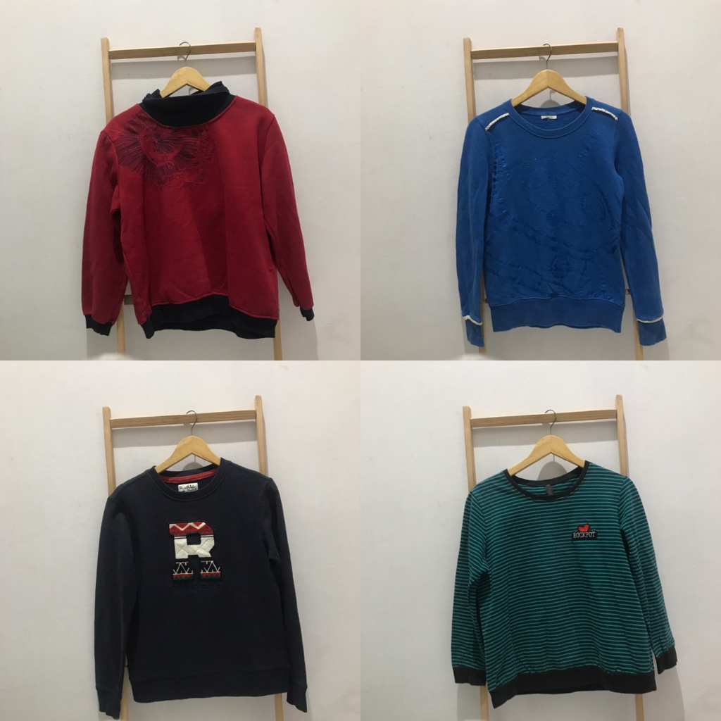 SWEATER CREWNECK THRIFT  VOL.108